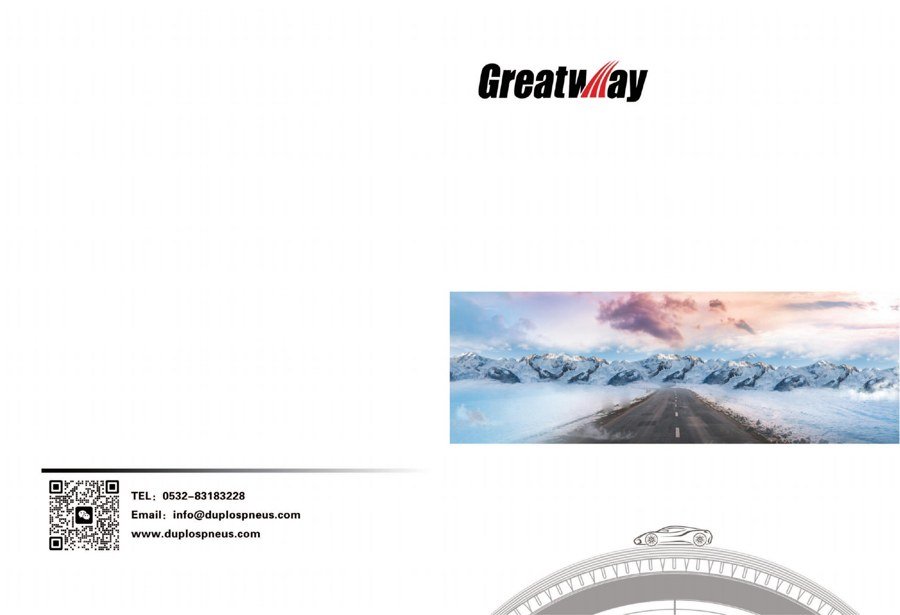 Greatway PCR Tire Catalogue 2024 cover