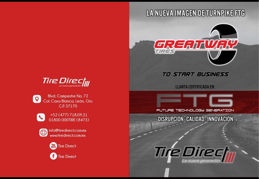 Greatway TBR Tire Catalogue cover